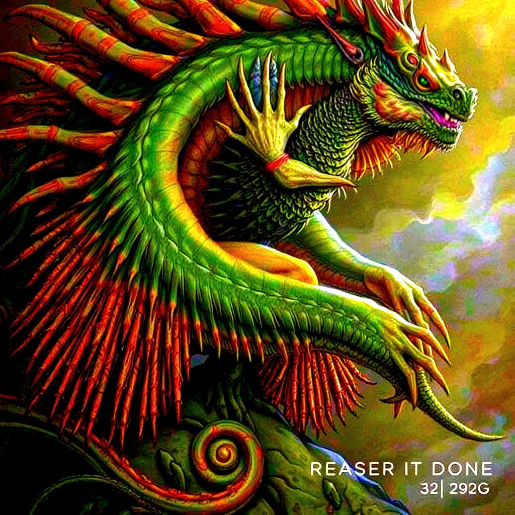 Abstract Creature Generated by AI