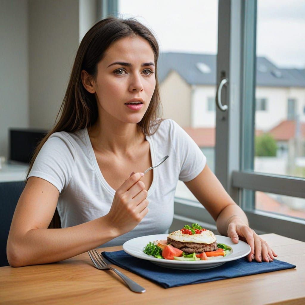 Surreal Portrait of a Healthy Gut in a State of Rest and Ren...