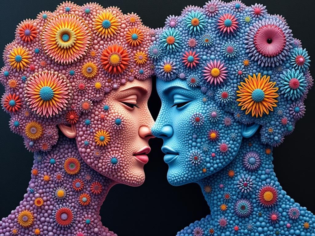 Monochromatic Alchemical Weaving with Abalone Gradient