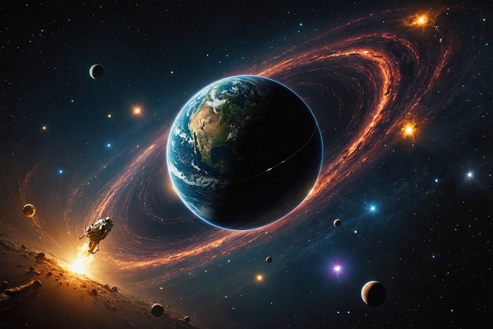 A Stunning Tear in the Universe