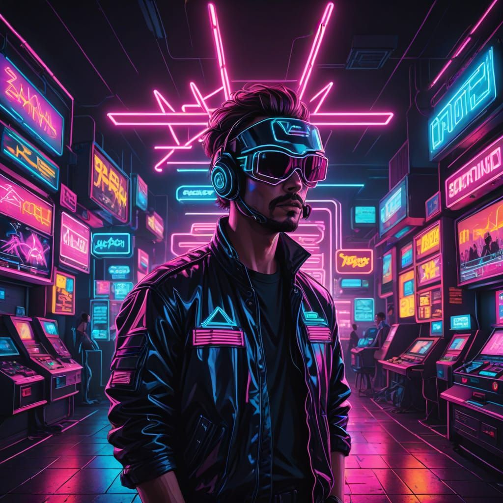 Neon Dreamscapes of Zague Kingdom