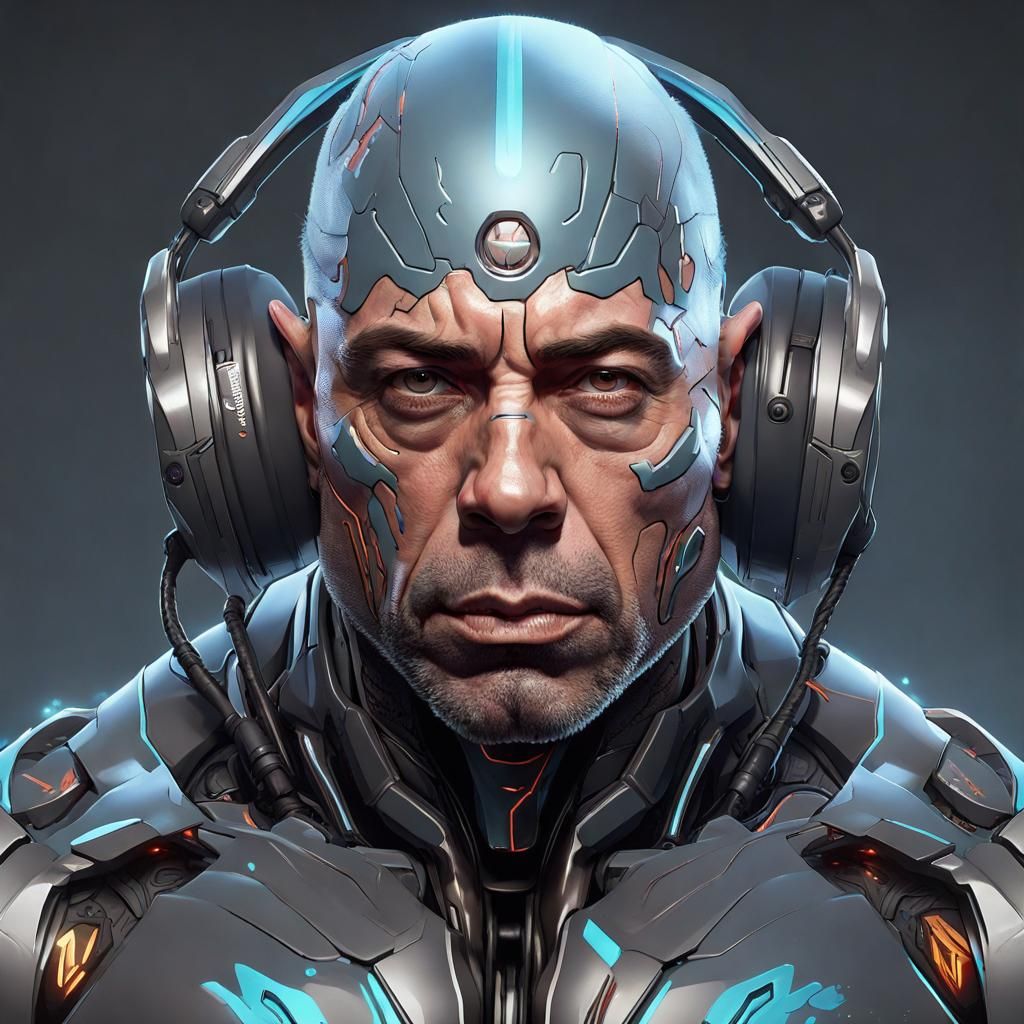 Hyperdetailed Cyborg Portrait in 8k Resolution