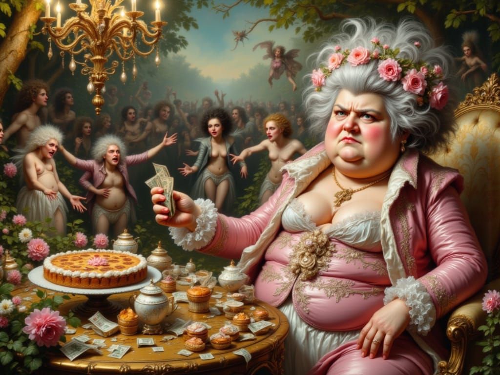 Rococo Trump's Lavish Feast
