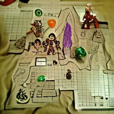 Fantasy Adventuring Party Ready for a Quest