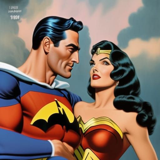 Wonder Woman and the Batman of Zur-En-Arrh