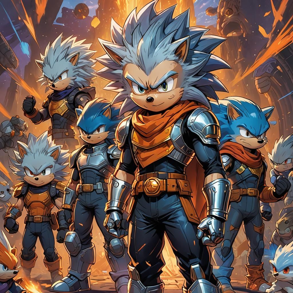 Trunks, Briefs, and Silver in Fauvist Style