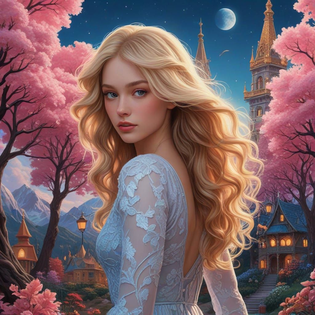 Curvaceous Ukrainian Goddesses in Whimsical, Fantasy Realm