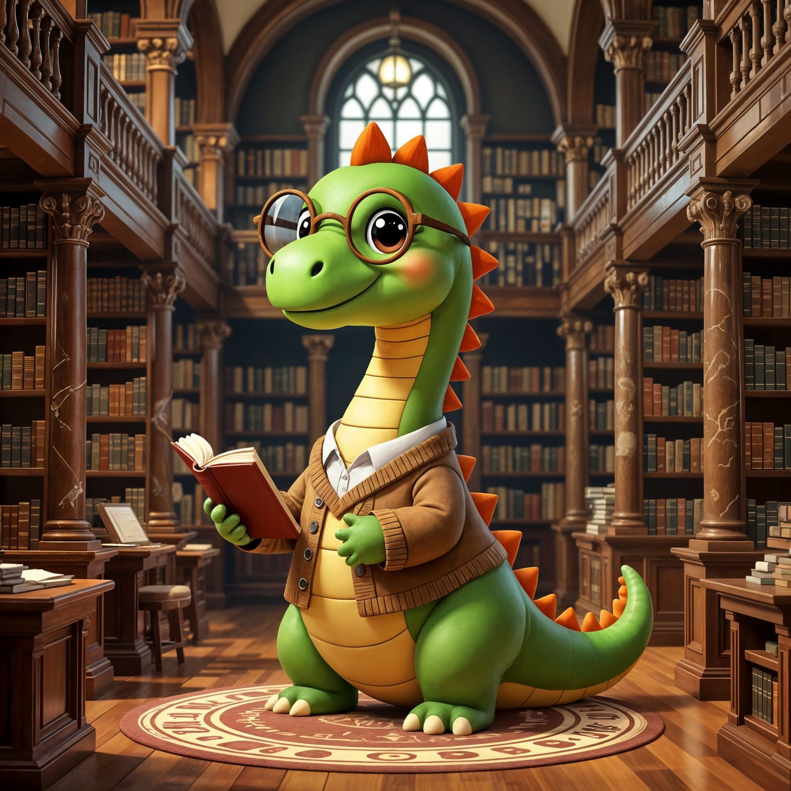 Brontausaurus Librarian