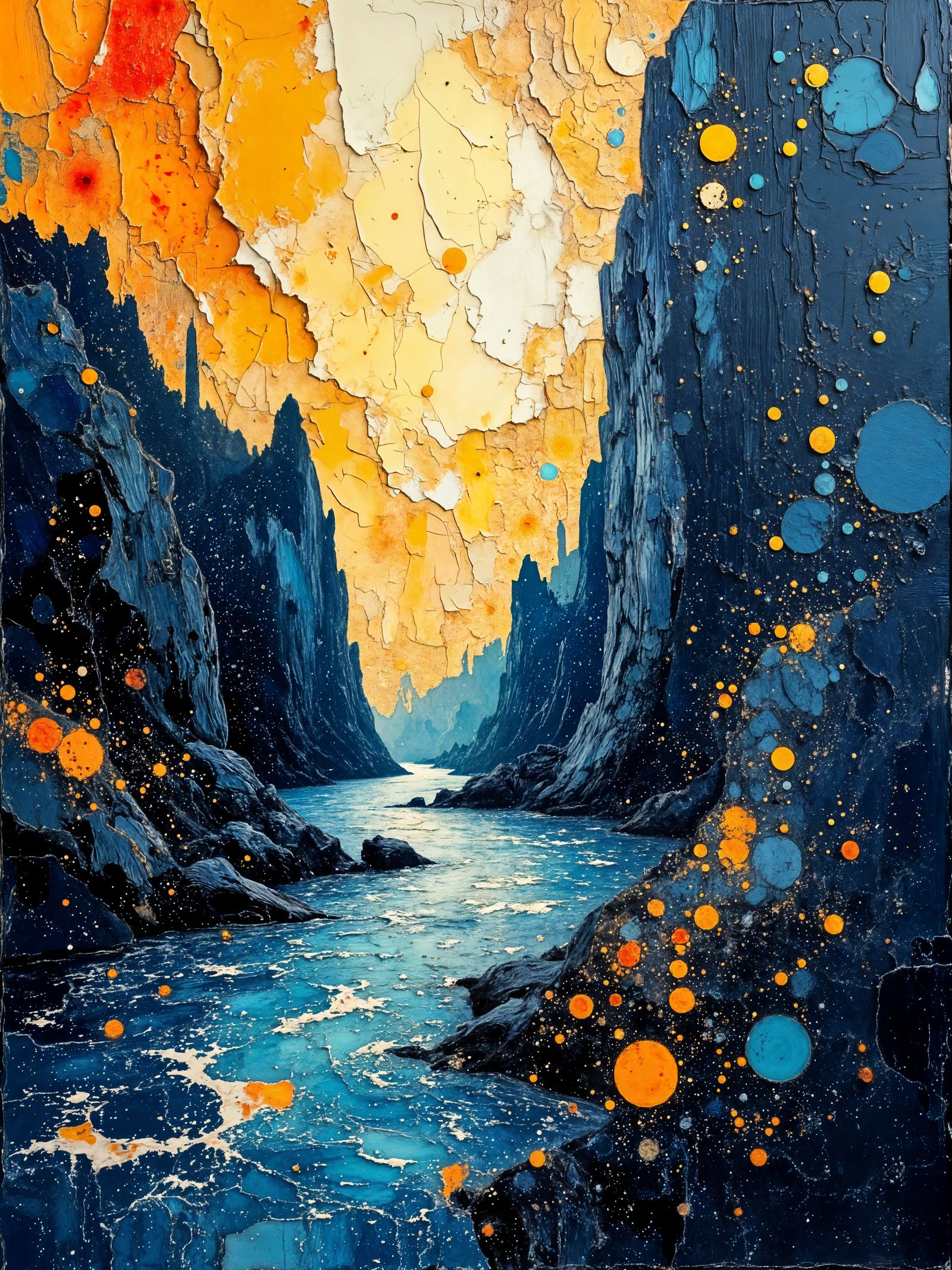 Surreal Worlds Collide in Double Exposure Waterscape