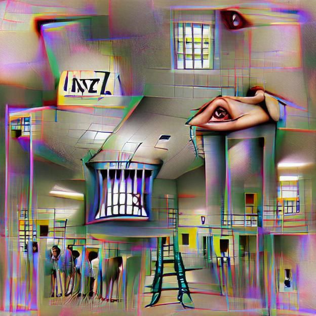 Empty Room with Barred Windows: A Study in Confinement