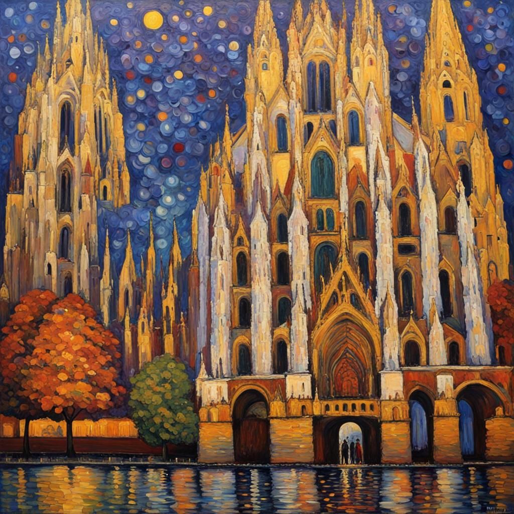 Cologne Dom gustav klimt