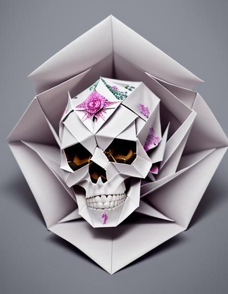 Gothic Origami Love Letter