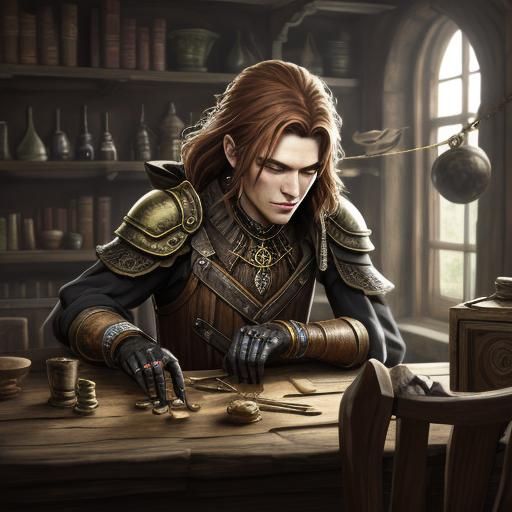 Enchanted Fantasy Lockpick of Another Realm