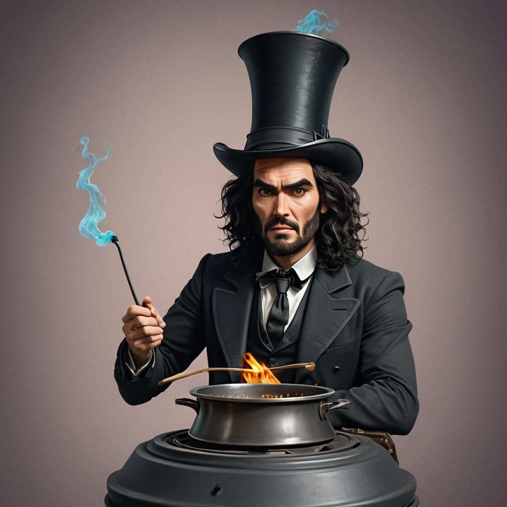 Hades as Whimsical 1880s Character in Bright 3D Render