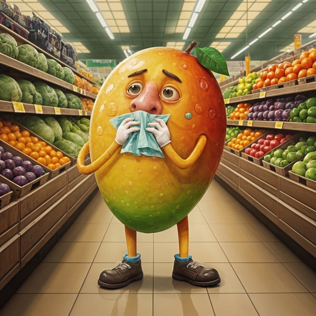 A  Humungo Flu-Sniffling Flu-Mango