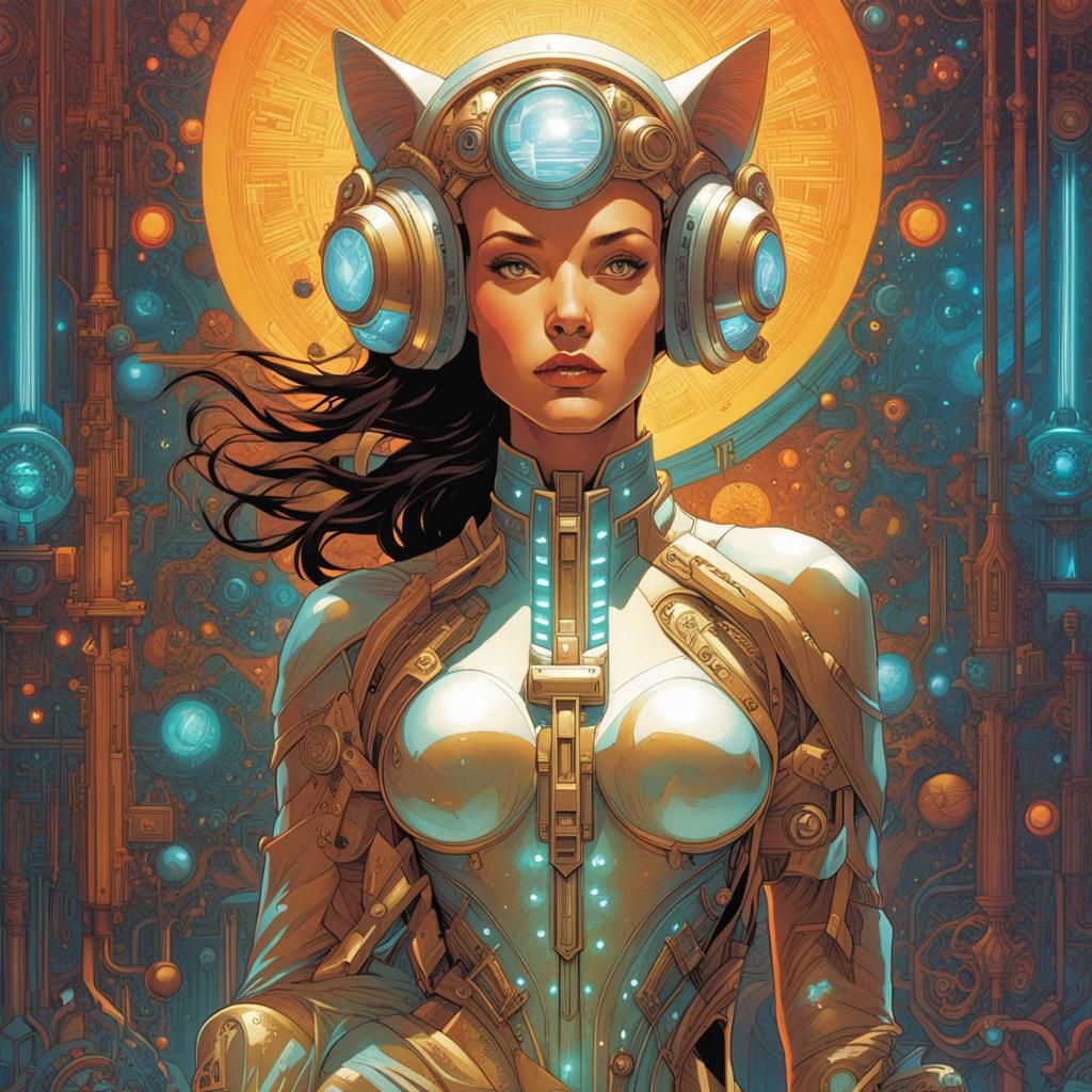 portrait catwoman sf