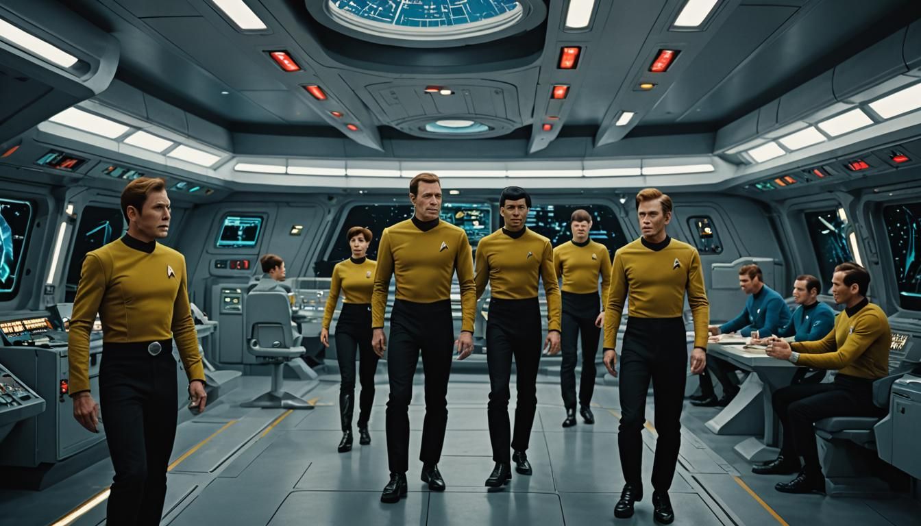 USS Enterprise Maiden Voyage: Cinematic 8K Still