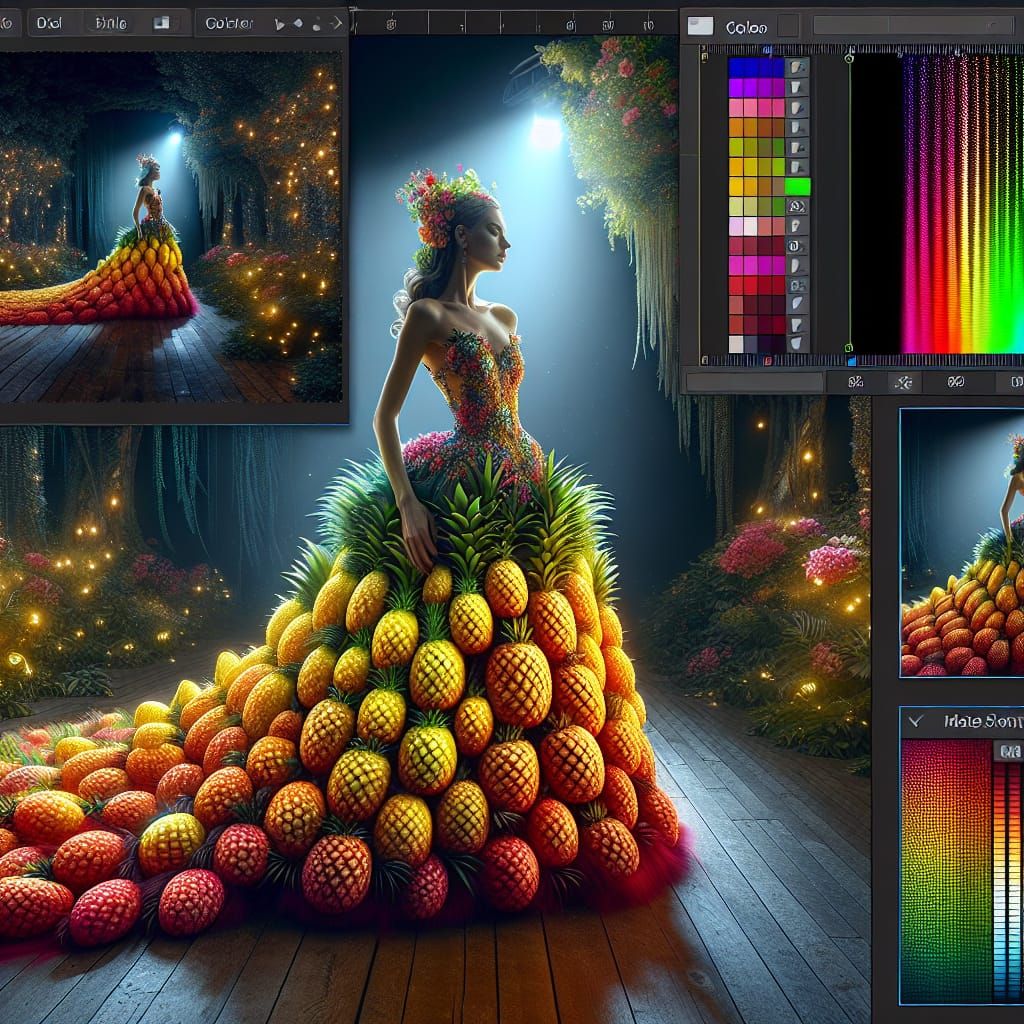 Fashion Fruith Dress