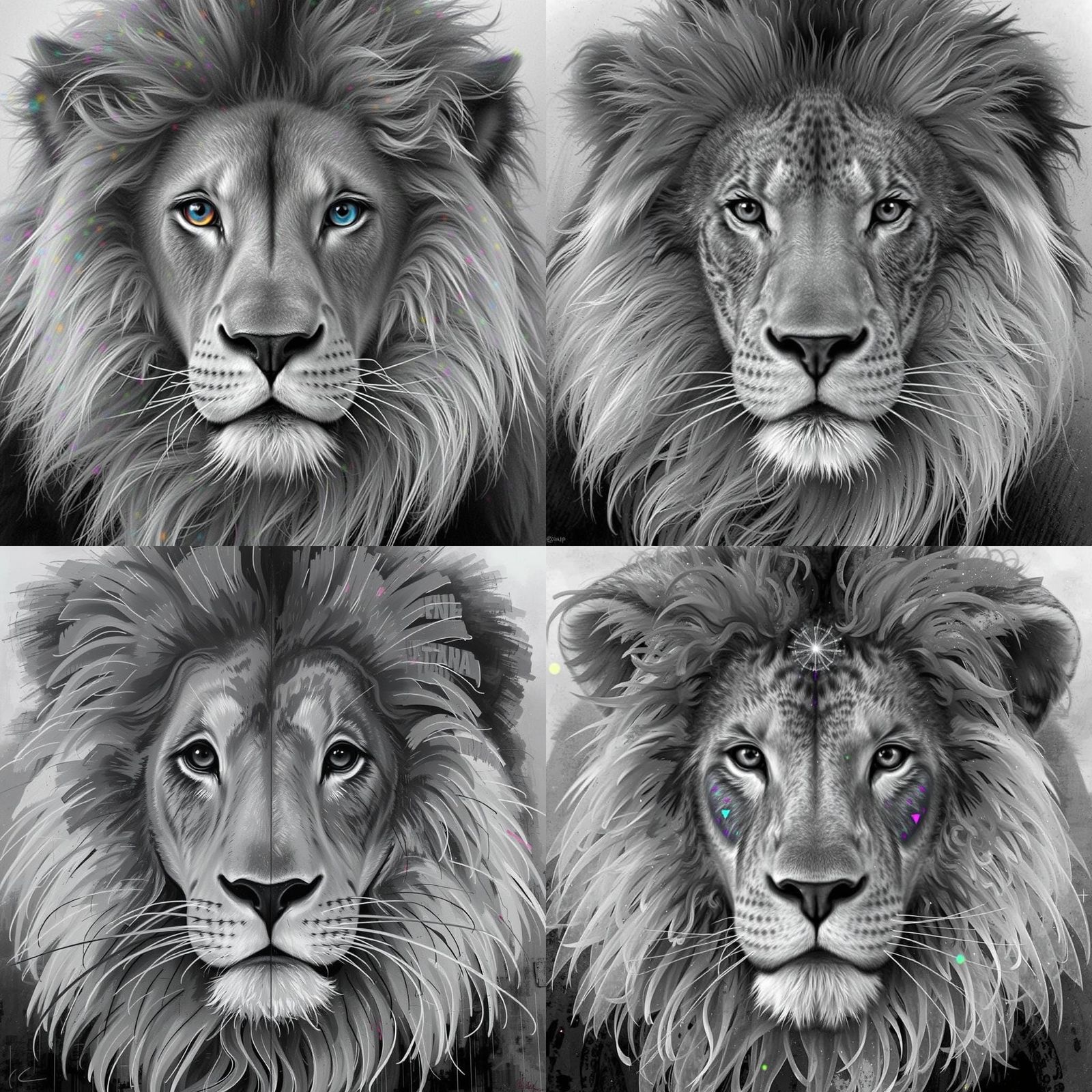 Abstract Colorful Design Generated by AI