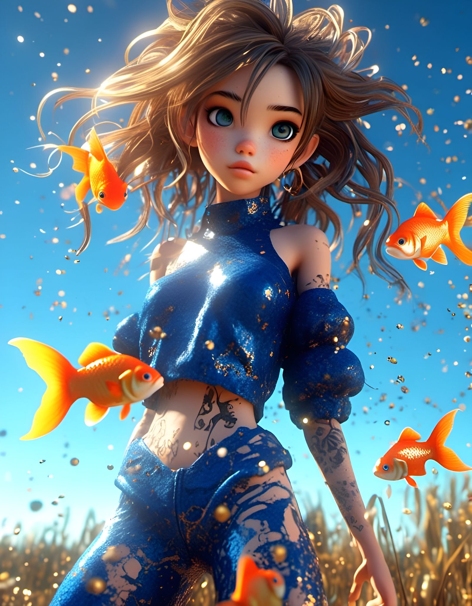 Catch a goldfish 1 🐠