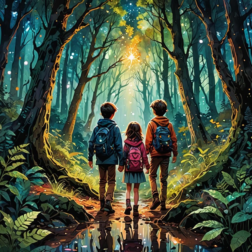 Adventure time with your siblings 💖