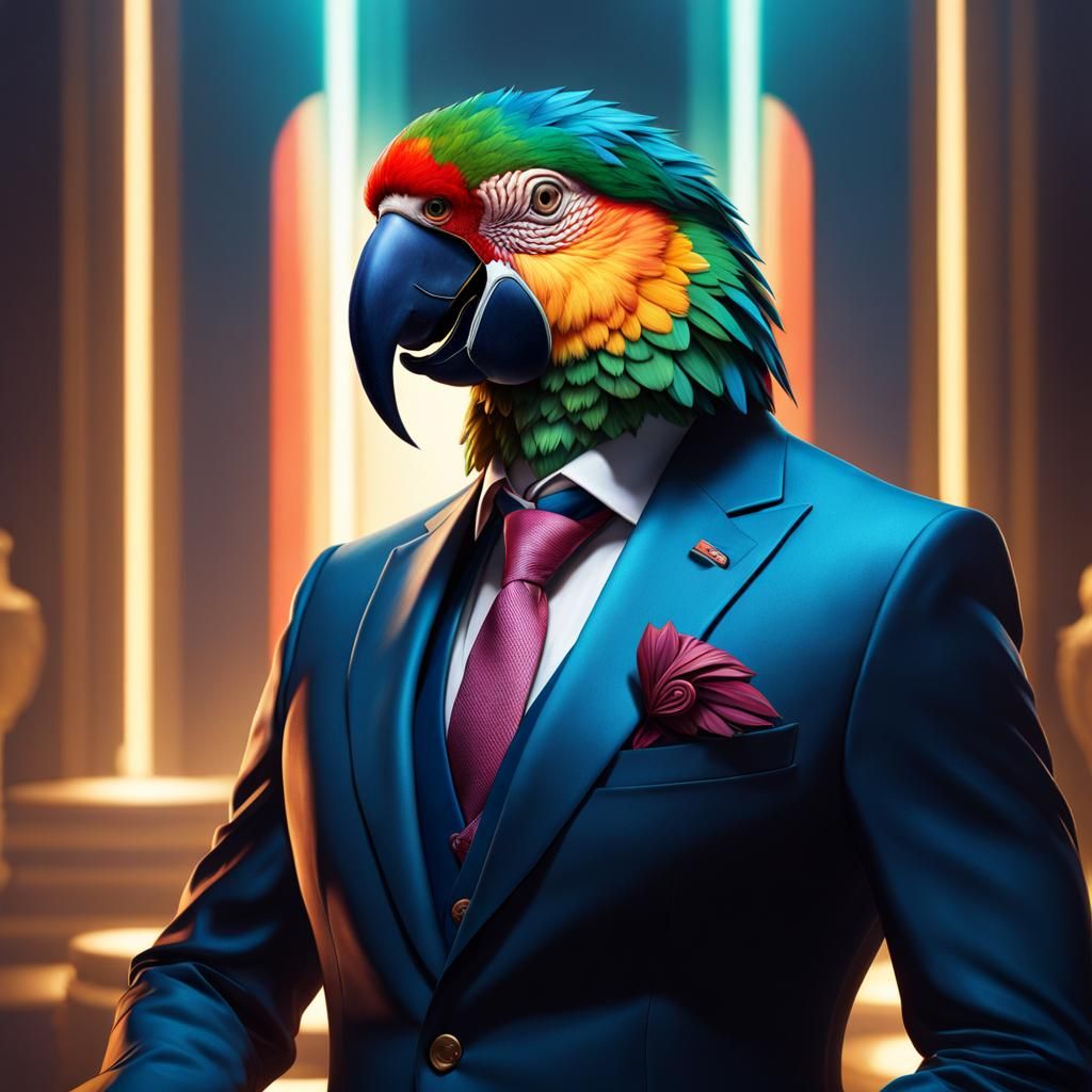 Suit up Parrot