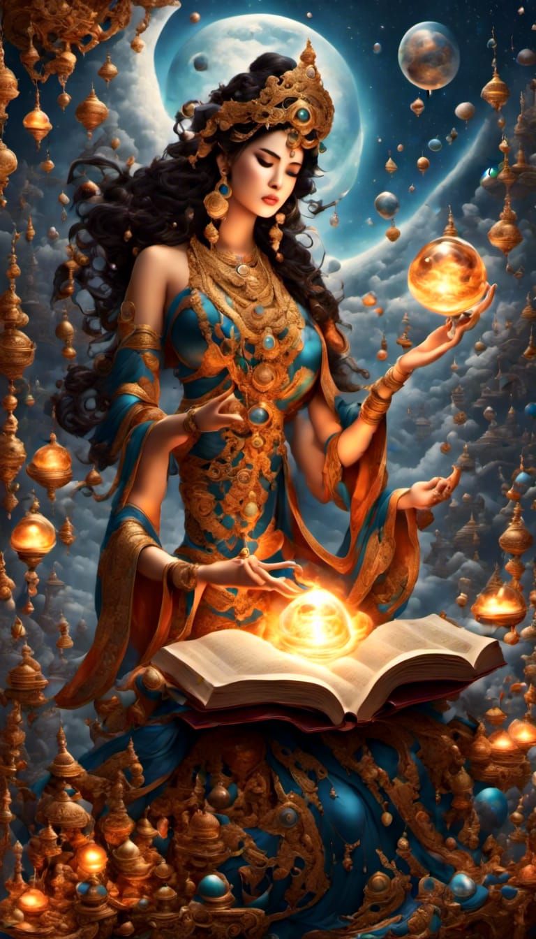 Hyperrealistic Anime Scene with Intense Lighting