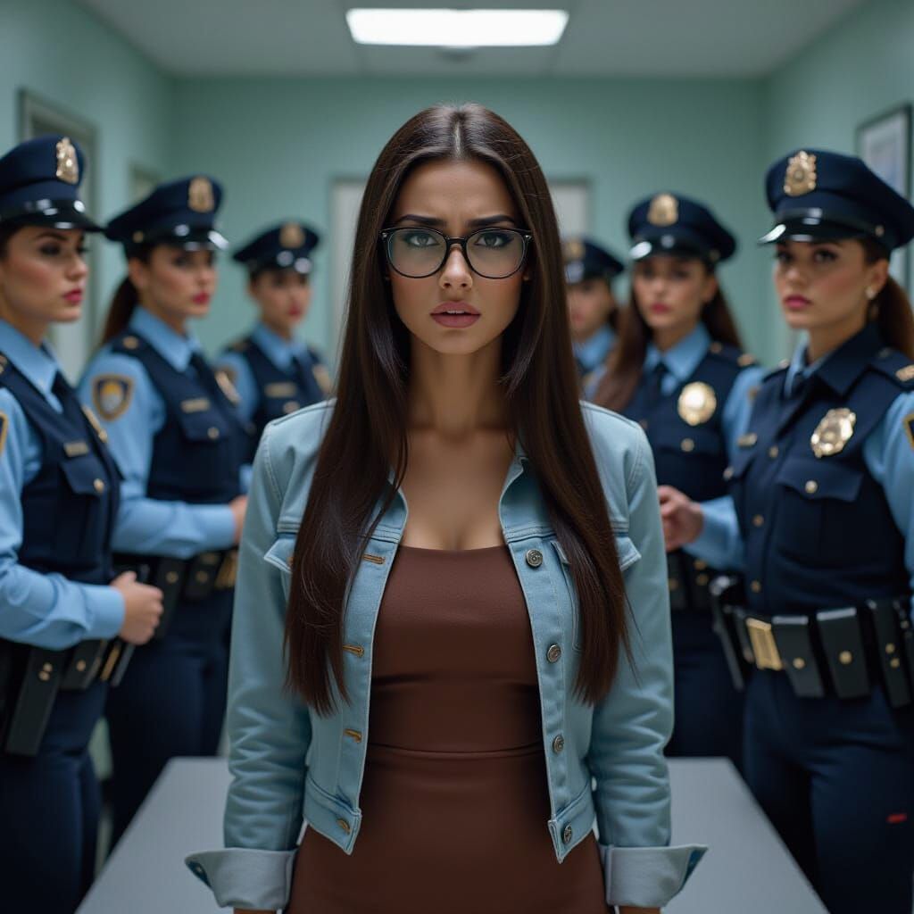 Woman's Breakdown in Deportation Center