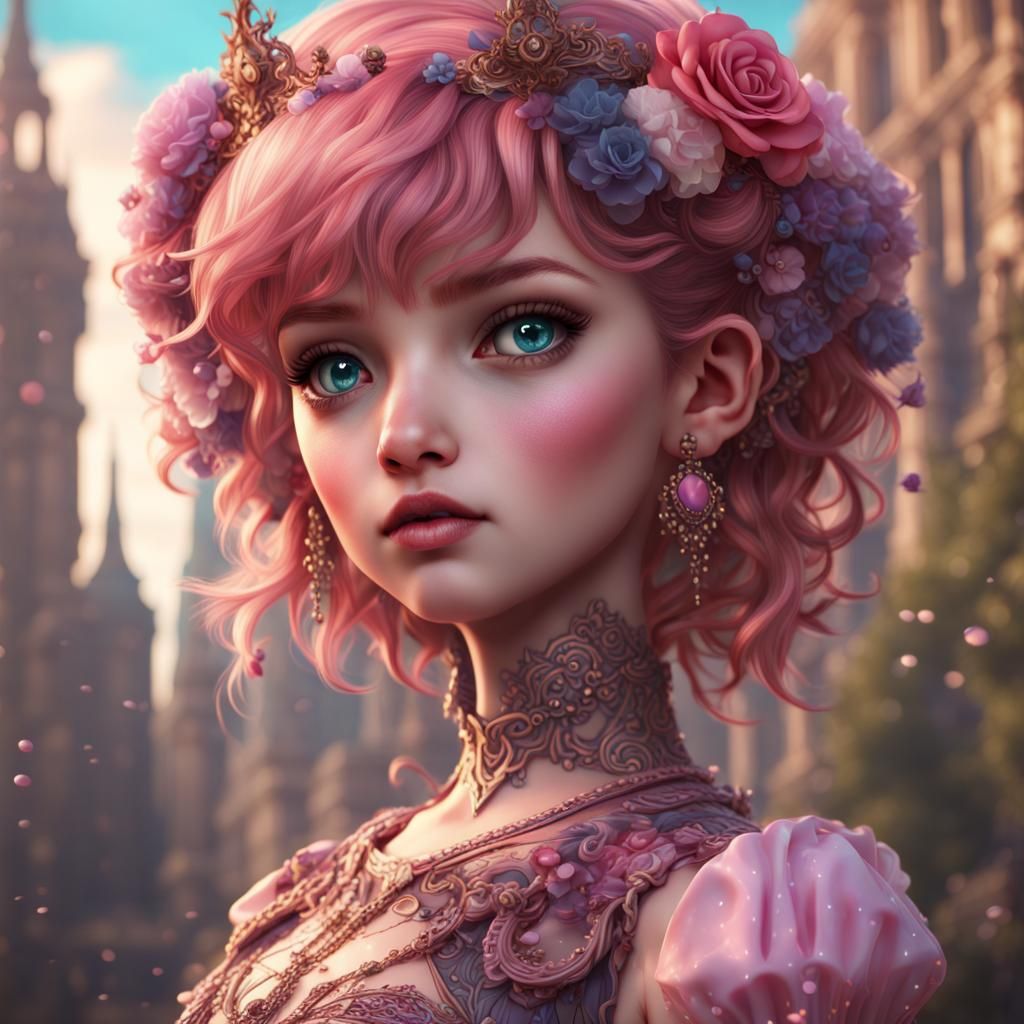 Girly Boy: Detailed Matte Painting in Unreal Engine