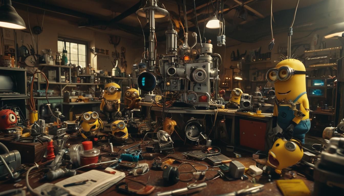 Gremlins and Minions: Chaotic Lab Mayhem