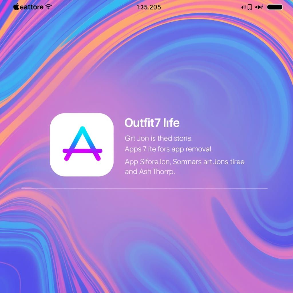 App Store 2025: Outfit7 Apps Removal in Digital Art
