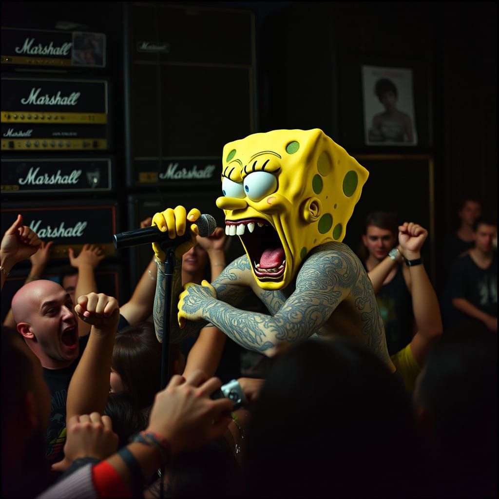 Metalbob: Death Metal Vocalist Unleashes Chaos on Stage
