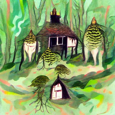 Enchanted Forest Cottage: Home of Forest Hags