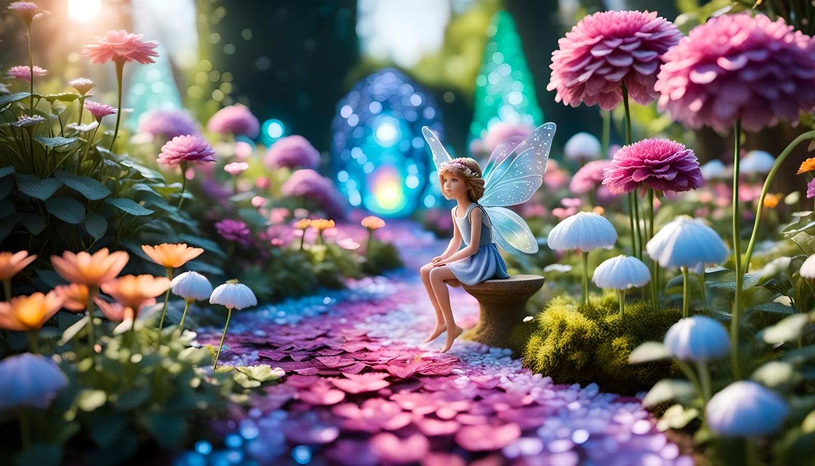 Holographic Fairy Garden: Professional Photography