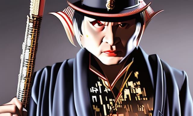 James Hong as Lo Pan: Horror Anime Comic Art