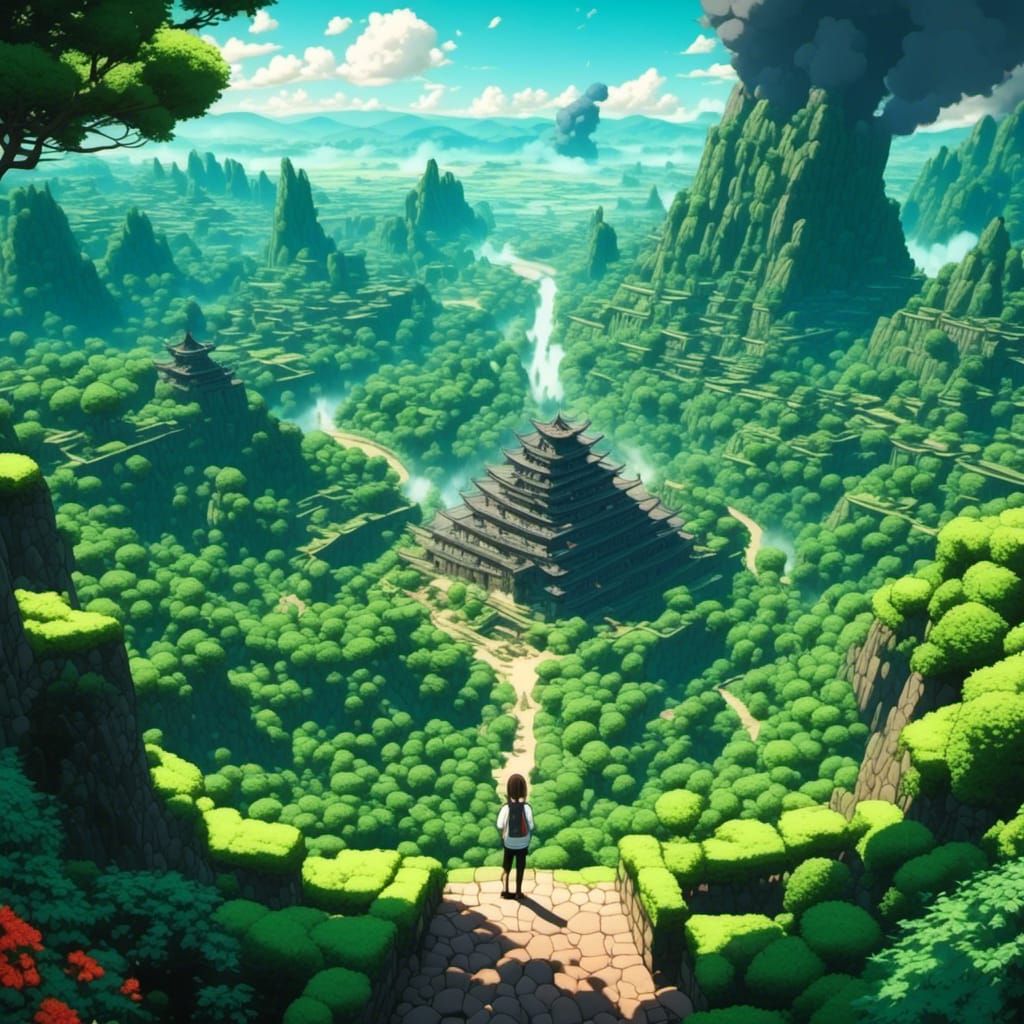 Mindblowing Anime Landscape Scene