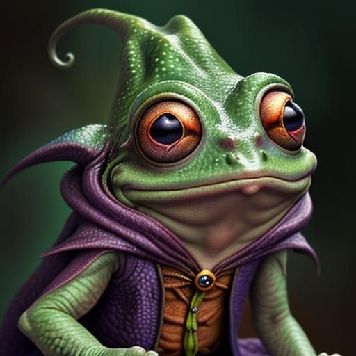 Wizard frog