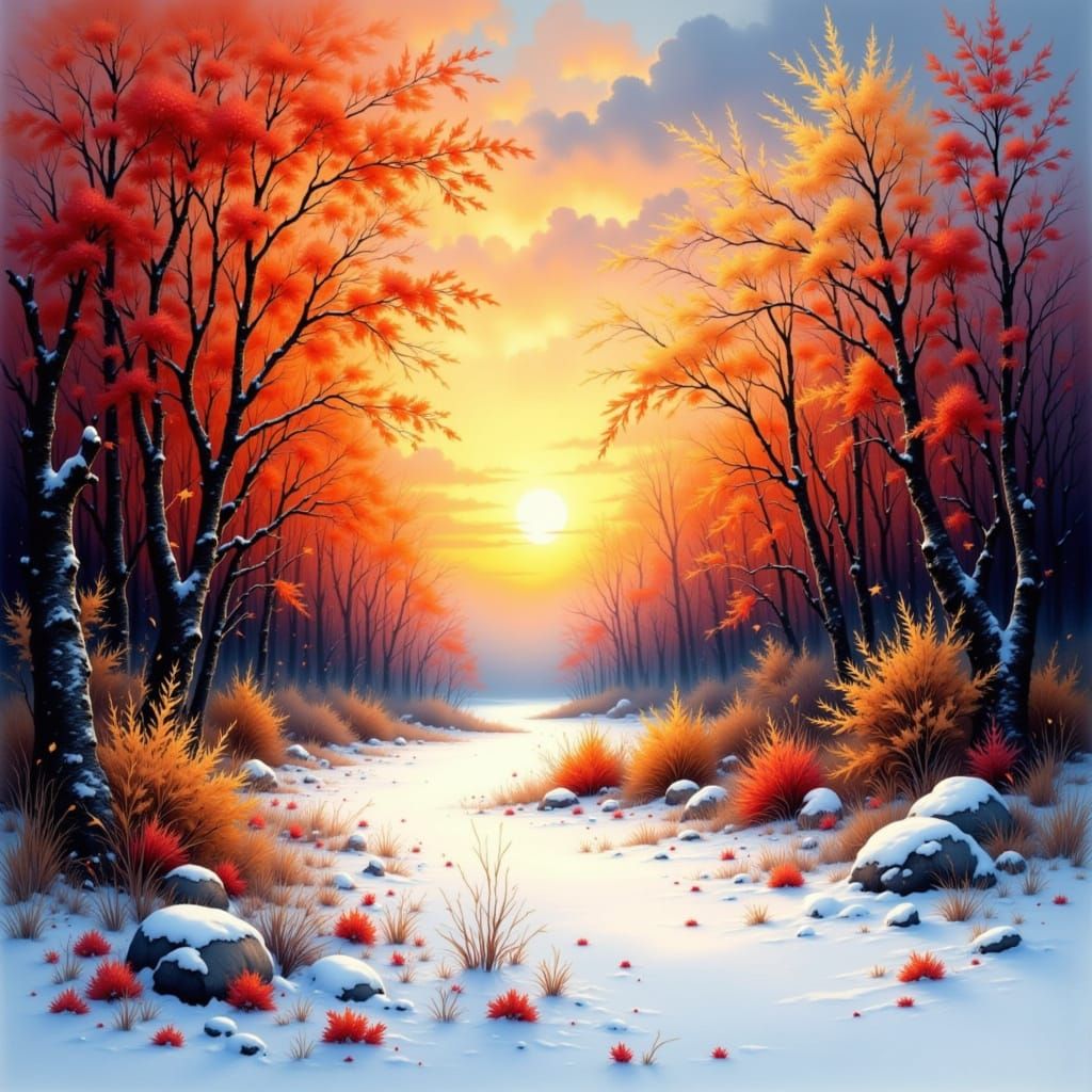 <lora:TwigsV2:1.0> <lora:WatercolorAivazovsky:1.0> <lora:Wet ink sketch:1.0> <lora:Gaias Helpers:1.0> Dramatic oil paint...