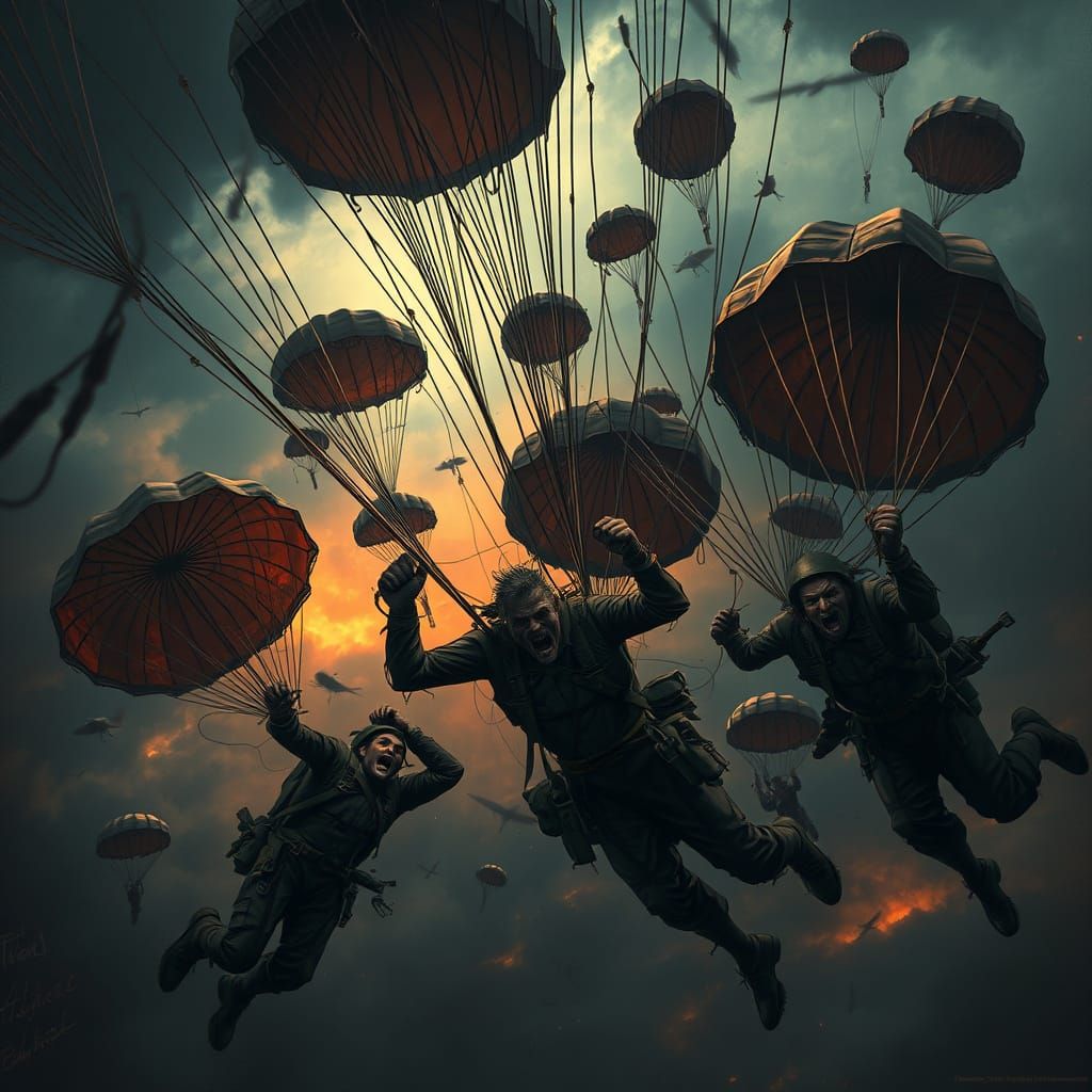 Free-for-all Freefall Brawl