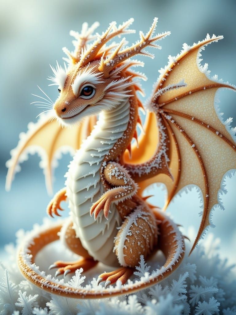 Little frost dragon