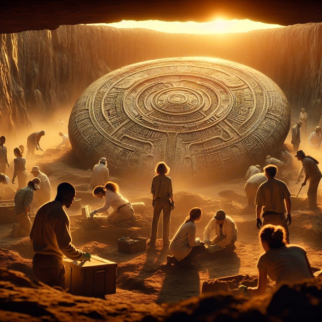 Archaeological Site Uncovers Massive Alien Artifact