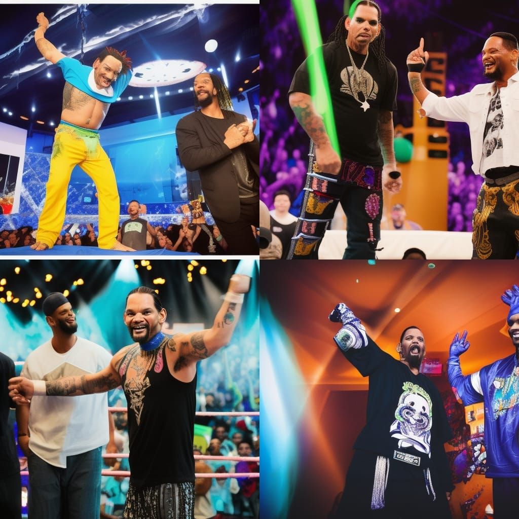Jeff Hardy and Will Smith Celebrate in Heaven