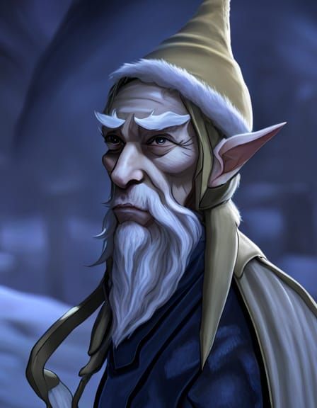 Image of an Old Elf