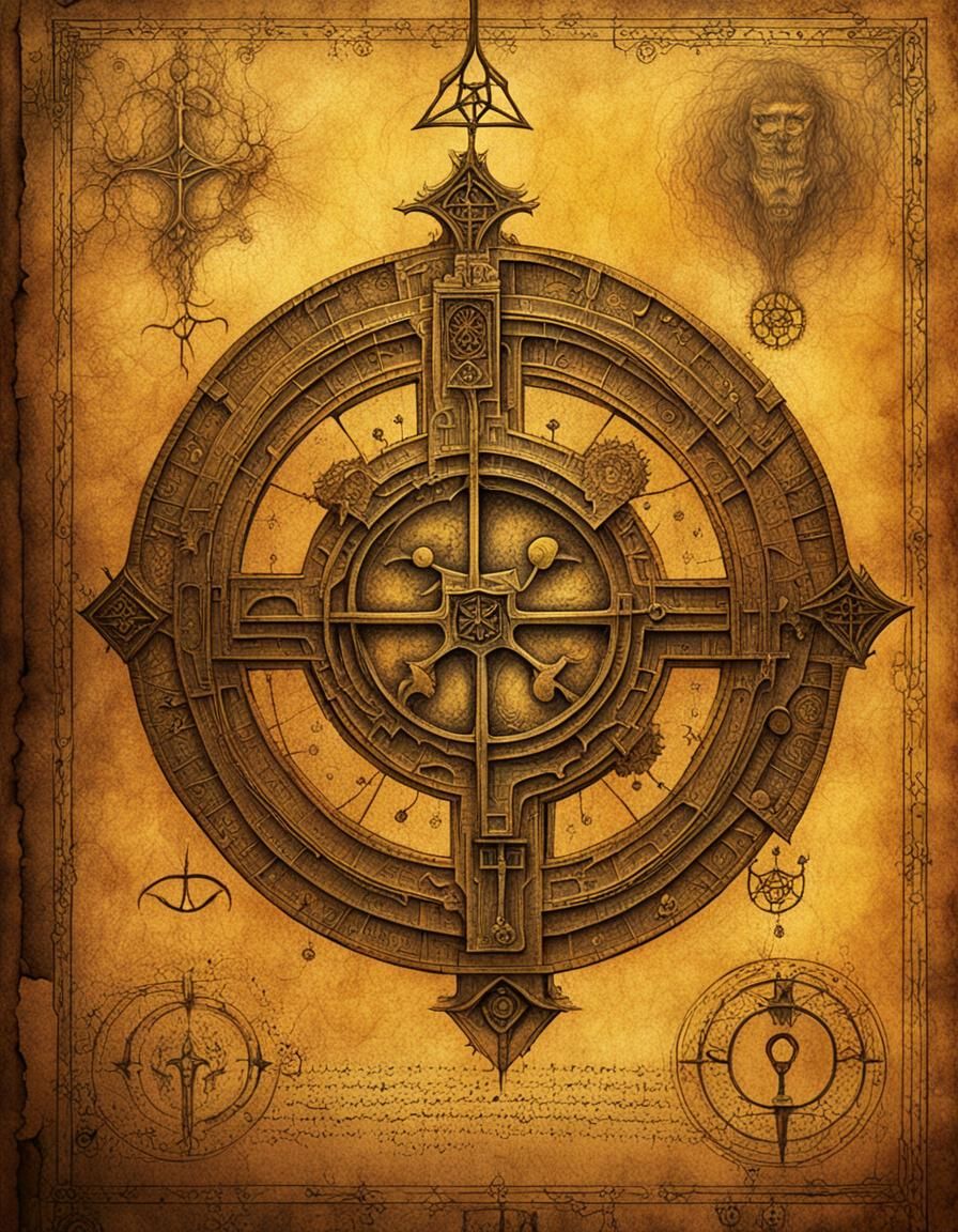 Mystical Sigils and Forbidden Knowledge