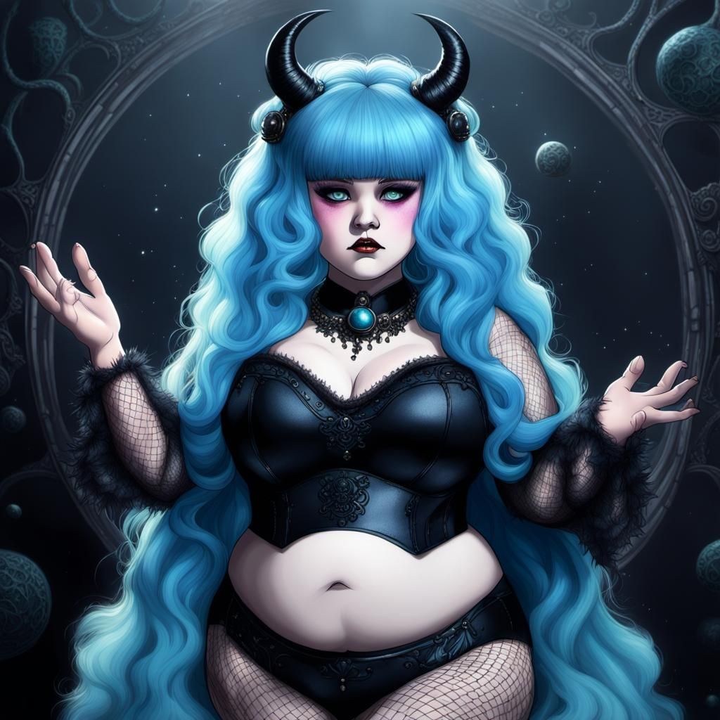 Gothic Enchantress Nyx Gives Birth to Twins