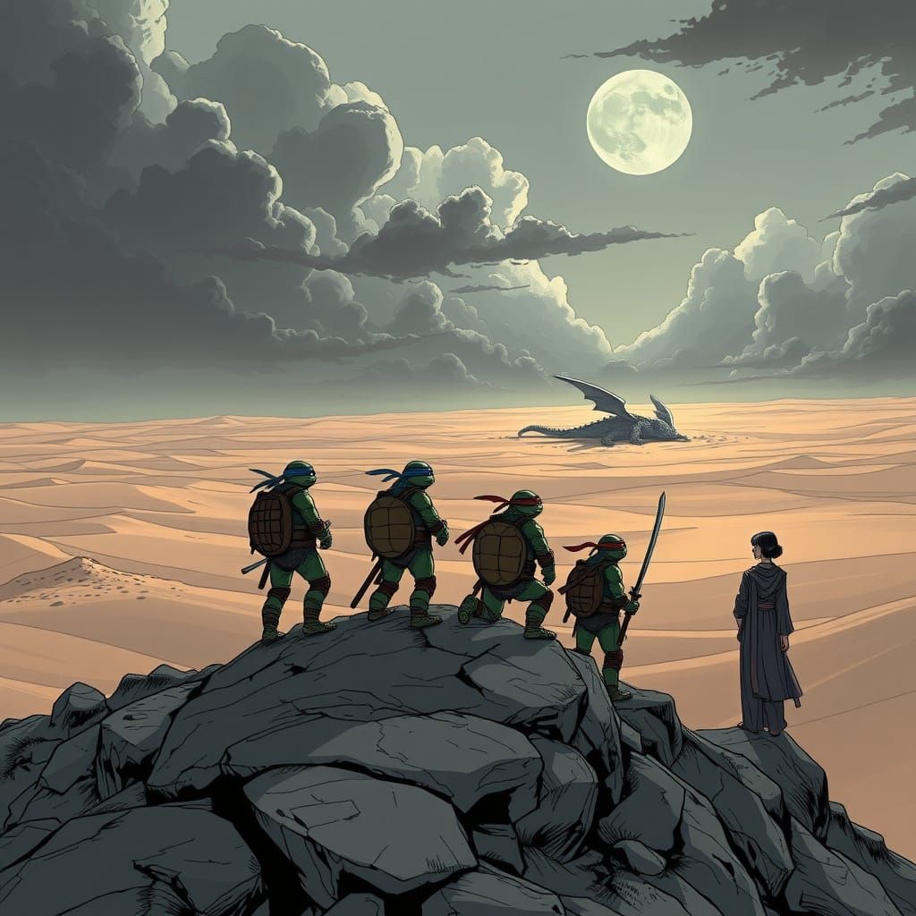 Ninja Turtles Navigate Turbulent Politics in a Gritty, High-...