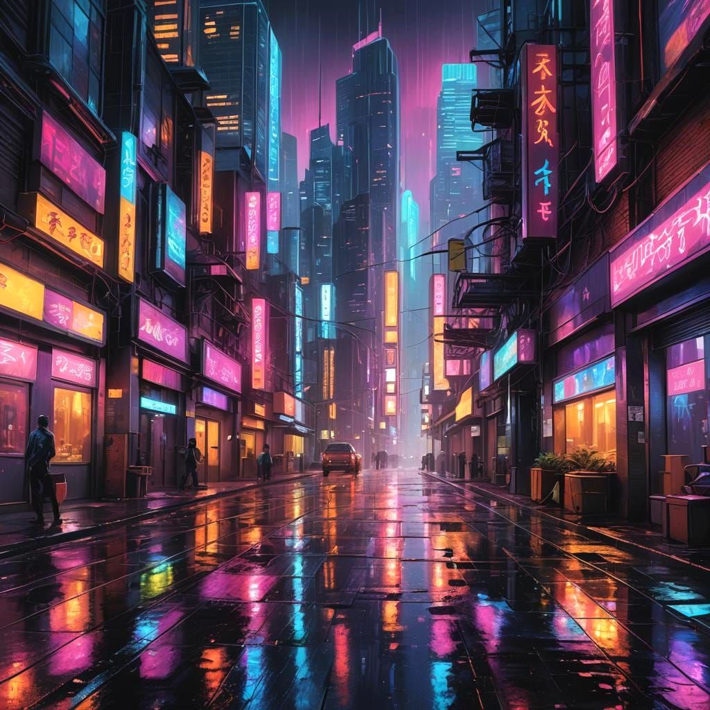 Detailed Matte Painting of Date Digits