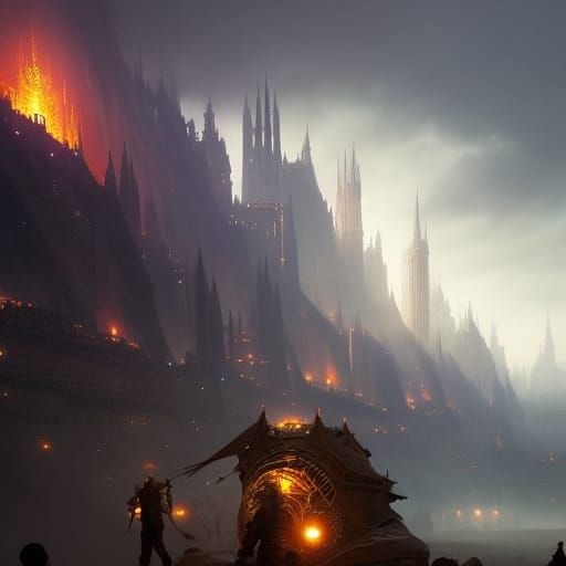 Epic Fantasy Chicago: A Maximalist Digital Masterpiece