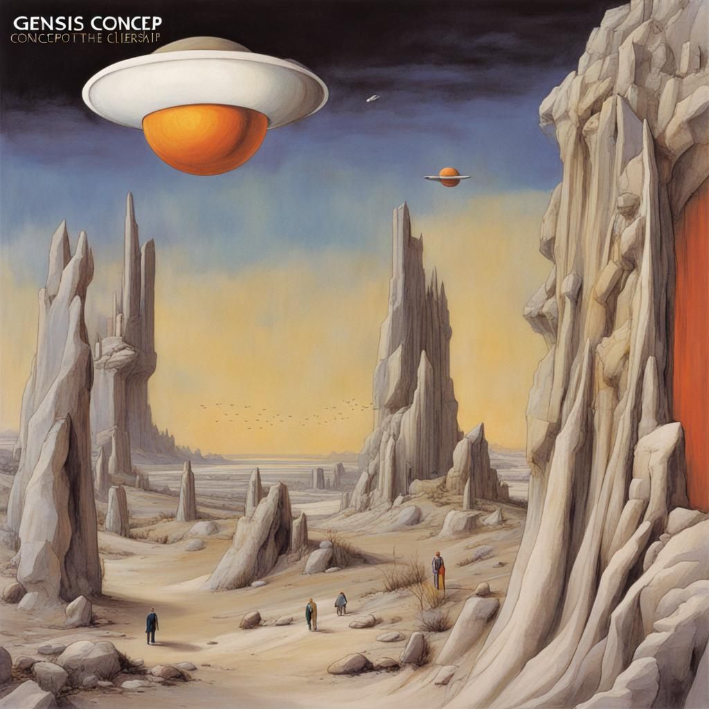 Genesis Album Cover Art for Concept Album