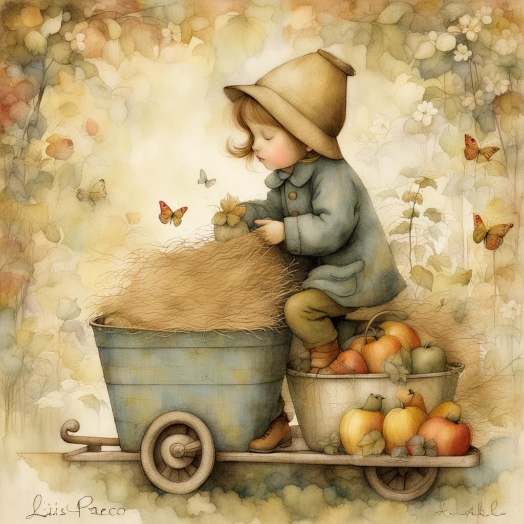 Vintage Illustration Art Style